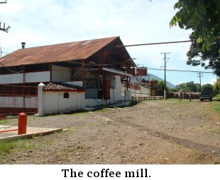 Coffee mill.